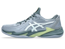 Ielādēt attēlu galerijas skatītājā, ASICS COURT FF 3 CLAY - Grey Blue/White