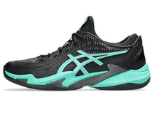 Ielādēt attēlu galerijas skatītājā, ASICS COURT FF 3 CLAY (BLACK/AURORA GREEN)
