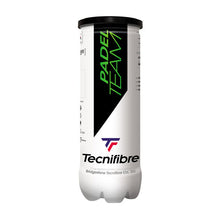Load image into Gallery viewer, Tecnifibre PADEL TEAM (3 balls / tube) Padel ball