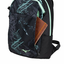 Load image into Gallery viewer, Mizuno Backpack WASO 20L(U) / Black/Mint / NS