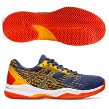 Load image into Gallery viewer, Asics Gel-Padel Exclusive 6 Shoes - Deep Ocean/Amber