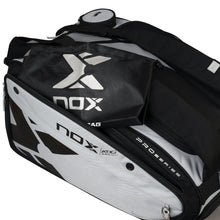 Load image into Gallery viewer, NOX AT10 Competition XL Compact Padel Bag in Grey/Black.
