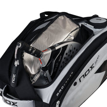 Load image into Gallery viewer, NOX AT10 Competition XL Compact Padel Bag in Grey/Black.