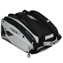 Load image into Gallery viewer, NOX AT10 Competition XL Compact Padel Bag in Grey/Black.