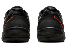 Load image into Gallery viewer, Asics Court Speed FF L.E. Shoes - Black/Sunrise Red