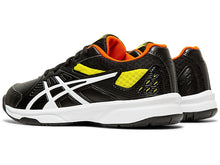 Load image into Gallery viewer, Asics Court Slide GS Shoes - Black/White
