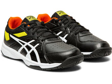 Load image into Gallery viewer, Asics Court Slide GS Shoes - Black/White
