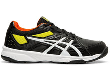 Load image into Gallery viewer, Asics Court Slide GS Shoes - Black/White
