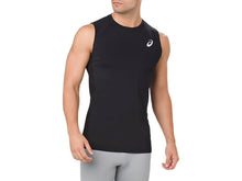 Ielādēt attēlu galerijas skatītājā, Asics Base Layer bezpiedurkņu T-krekls, melns