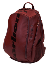 Load image into Gallery viewer, Varlion Burgundy Summum Ambassadors Leather Padel Backpack