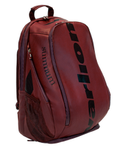Load image into Gallery viewer, Varlion Burgundy Summum Ambassadors Leather Padel Backpack