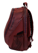 Load image into Gallery viewer, Varlion Burgundy Summum Ambassadors Leather Padel Backpack
