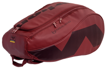 Load image into Gallery viewer, Varlion Burgundy Summum Ambassadors Leather Padel Bag