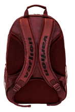 Load image into Gallery viewer, Varlion Burgundy Summum Ambassadors Leather Padel Backpack
