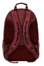Load image into Gallery viewer, Varlion Burgundy Summum Ambassadors Leather Padel Backpack