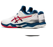 Load image into Gallery viewer, ASICS COURT FF 2 CLAY White/ Mako Blue Shoes