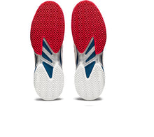 Load image into Gallery viewer, ASICS COURT FF 2 CLAY White/ Mako Blue Shoes