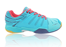 Load image into Gallery viewer, Teuton BooStability 1017 Shoes - Turquoise/Salmon