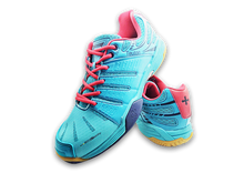Load image into Gallery viewer, Teuton BooStability 1017 Shoes - Turquoise/Salmon