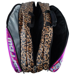 Harrow Craze Squash Bag-Pink/Leopard