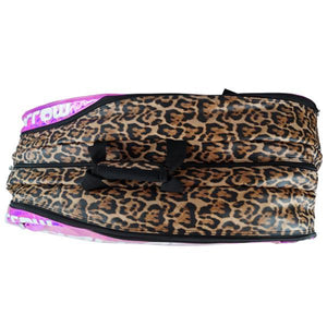 Harrow Craze Squash Bag-Pink/Leopard