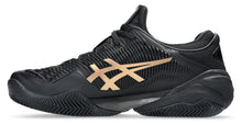 Load image into Gallery viewer, ASICS Court FF 3 Novak Clay Night Energy Shoes - Black/Prism Gold
