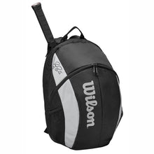 Load image into Gallery viewer, Tennis Rucksack Wilson Roger Federer Team Backpack Black
