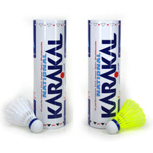 Load image into Gallery viewer, Karakal Blue Medium National Shuttlecocks
