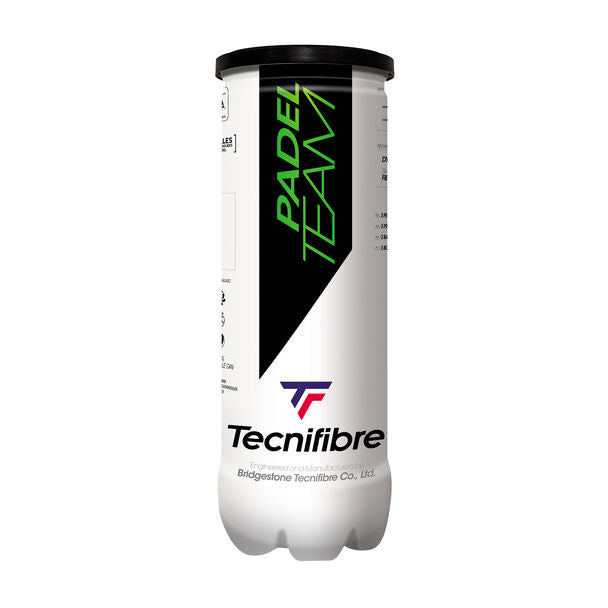 Tecnifibre PADEL TEAM (3 balls / tube) Padel ball