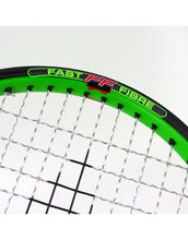 Load image into Gallery viewer, Karakal Black Zone Tennis Racket - Fast Fibre &amp; Nano Graphite Gel - 260g

