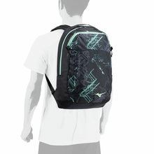Load image into Gallery viewer, Mizuno Backpack WASO 20L(U) / Black/Mint /  NS
