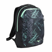 Load image into Gallery viewer, Mizuno Backpack WASO 20L(U) / Black/Mint /  NS
