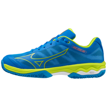 Load image into Gallery viewer, MIZUNO WAVE EXCEED LIGHT PADEL - Peace Blue/Acid Lime/White
