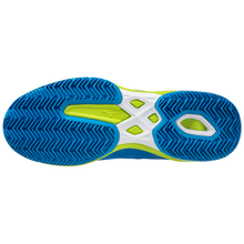 Load image into Gallery viewer, MIZUNO WAVE EXCEED LIGHT PADEL - Peace Blue/Acid Lime/White
