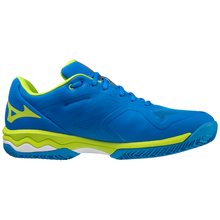 Load image into Gallery viewer, MIZUNO WAVE EXCEED LIGHT PADEL - Peace Blue/Acid Lime/White
