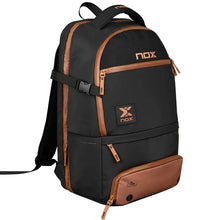 Load image into Gallery viewer, NOX LUXURY OPEN SERIES BACKPACK BLACK/BROWN
