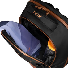 Load image into Gallery viewer, NOX LUXURY OPEN SERIES BACKPACK BLACK/BROWN
