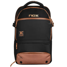 Load image into Gallery viewer, NOX LUXURY OPEN SERIES BACKPACK BLACK/BROWN
