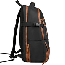 Load image into Gallery viewer, NOX LUXURY OPEN SERIES BACKPACK BLACK/BROWN
