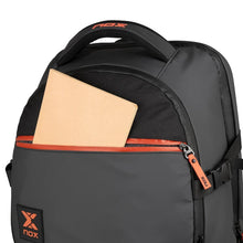 Load image into Gallery viewer, NOX LUXURY OPEN SERIES BACKPACK BLACK/RED
