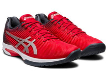 Load image into Gallery viewer, Asics Solution Speed FF Shoes - Classic Red/Pure Silver
