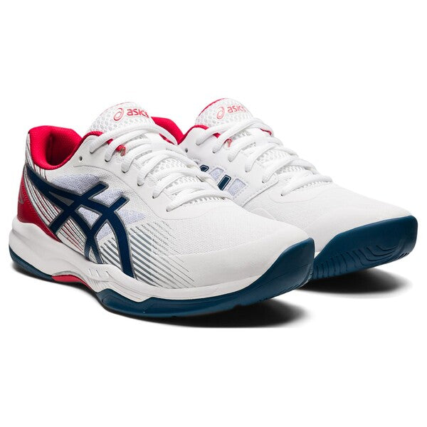 Asics Gel-Game Shoes White/Mako Blue – SQUASHOP