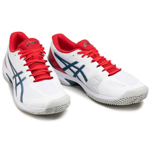 ASICS Court Speed FF Clay (White/Mako Blue) Shoes