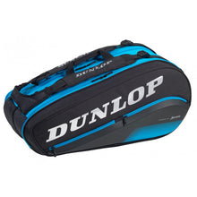 Load image into Gallery viewer, Dunlop FX PERFOMANCE 8 racket THERMO (Black/Blue) Tennis Bag
