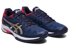Load image into Gallery viewer, ASICS Solution Speed FF Peacoat/ Champagne Shoes
