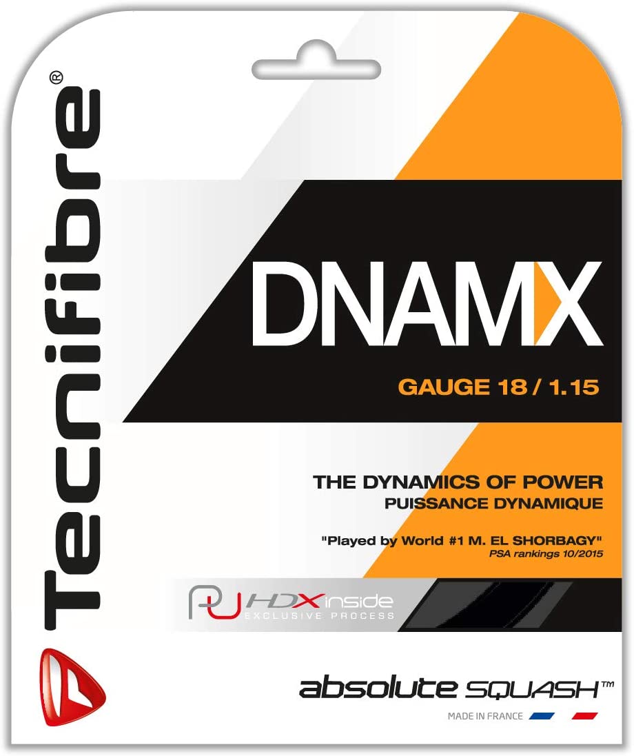 Tecnifibre DNAMX 1.15 (black) Squash String