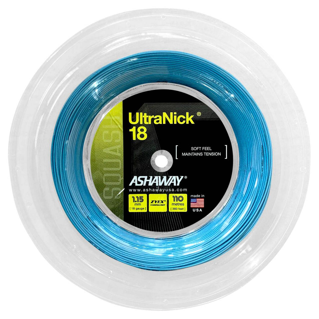 Ashaway UltraNick 18 1.15 (blue) 110m Squash String