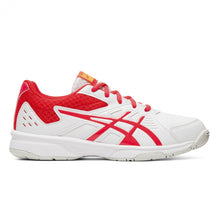 Load image into Gallery viewer, Asics Court Slide GS Shoes - White/Laser Pink
